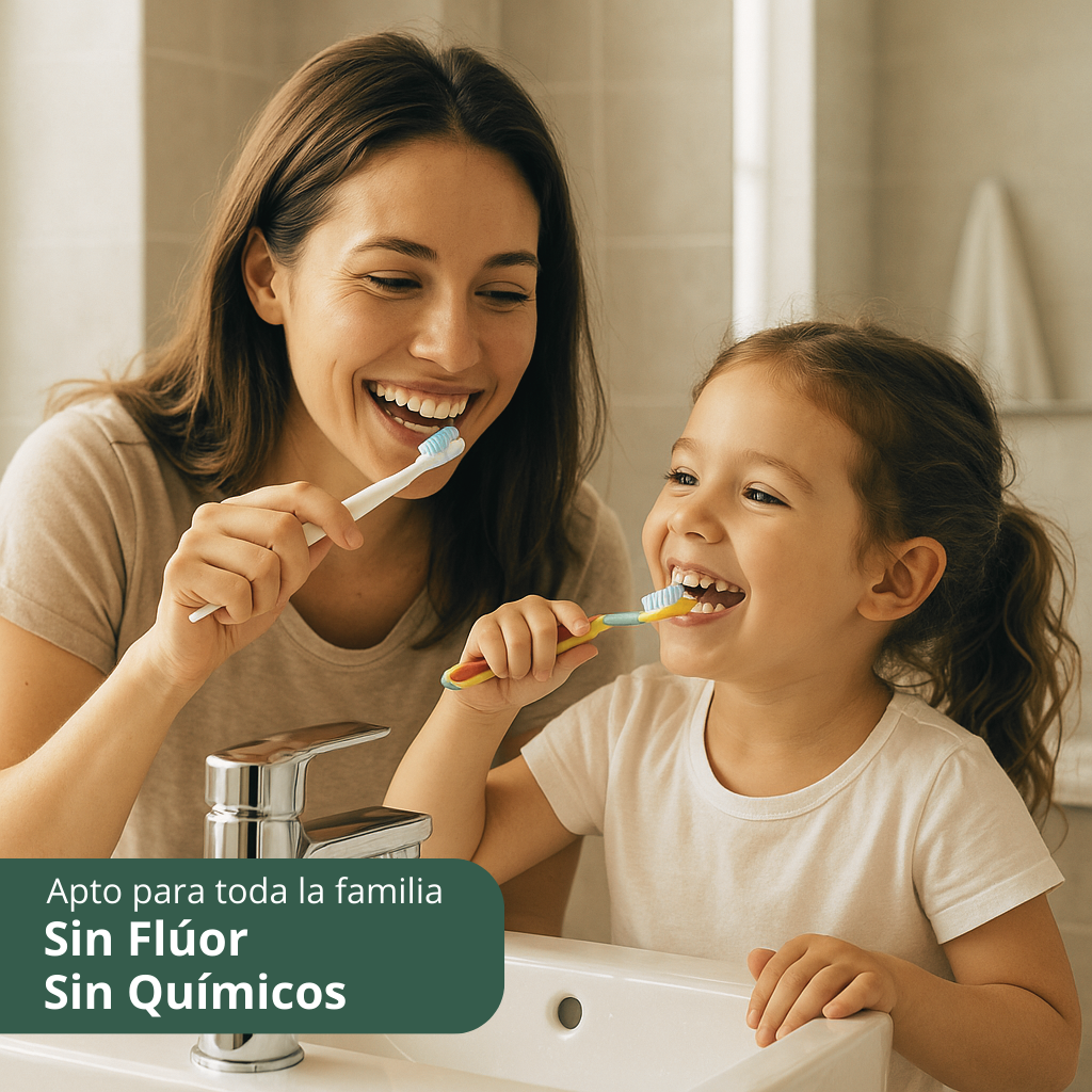 Oferta 2x1 pasta dental sin flúor